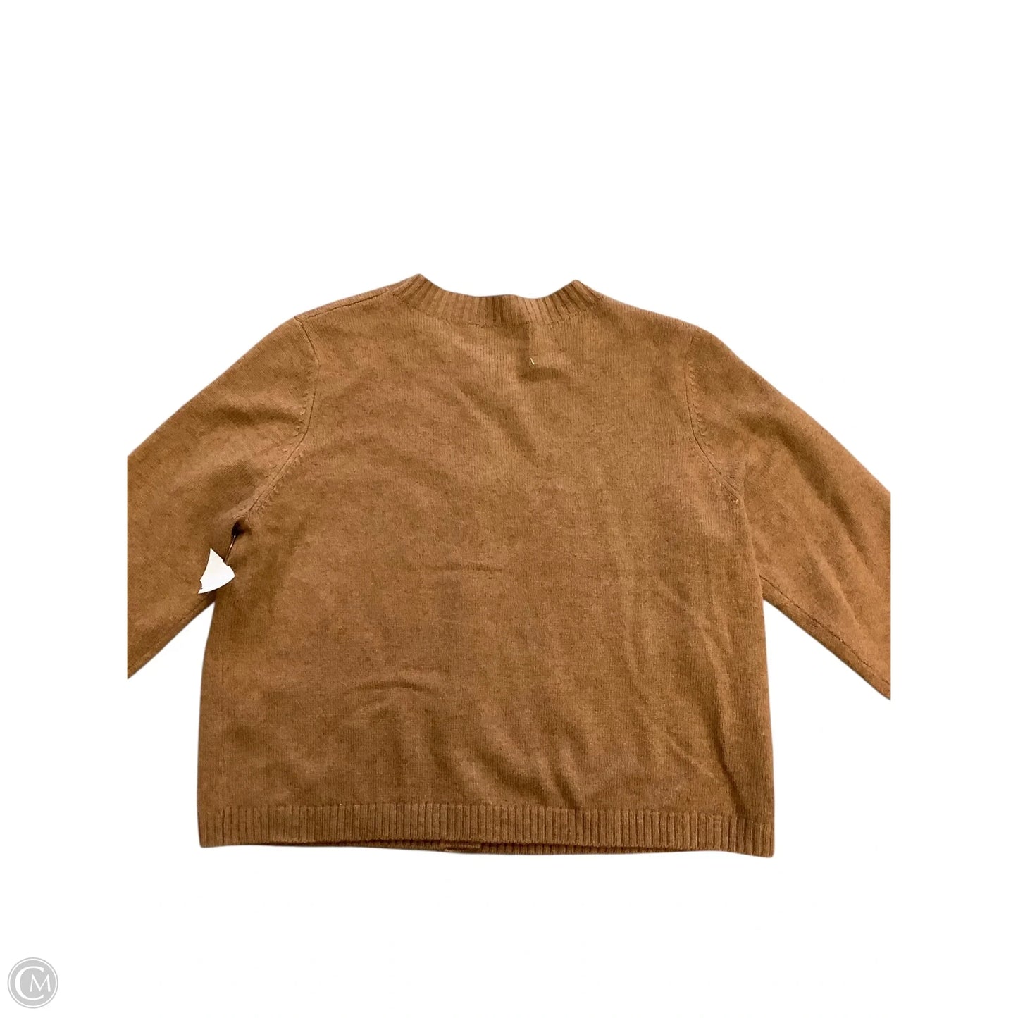Sweater Cardigan By Cma In Brown, Size: L