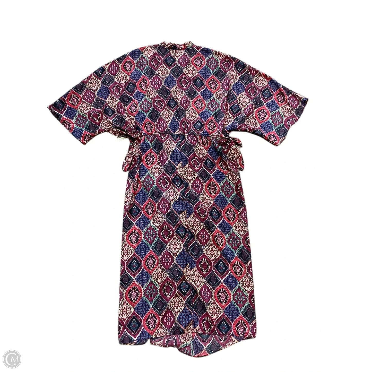 Dress Party Long By Anthropologie In Blue & Purple, Size: Xl