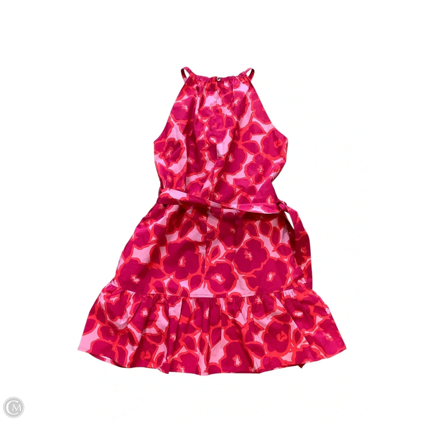 Dress Casual Midi By Banana Republic In Pink & Purple, Size: S