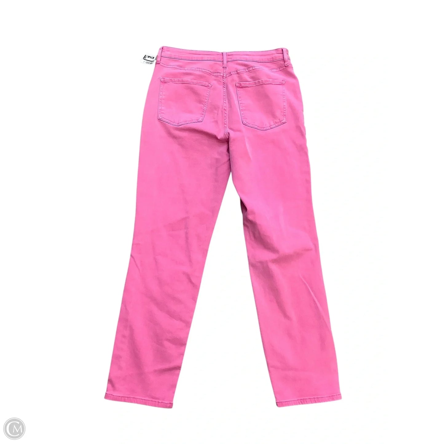 Jeans Straight By Kut In Plaid Pattern, Size: 10l