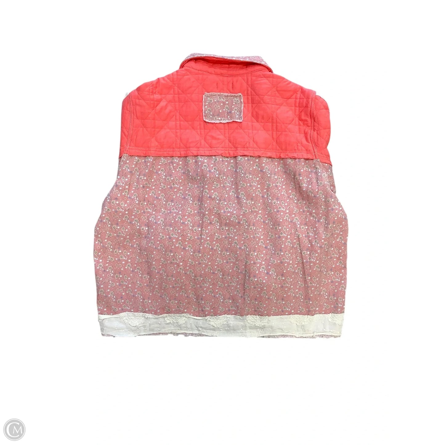 Jacket Puffer & Quilted By Pol In Pink, Size: S