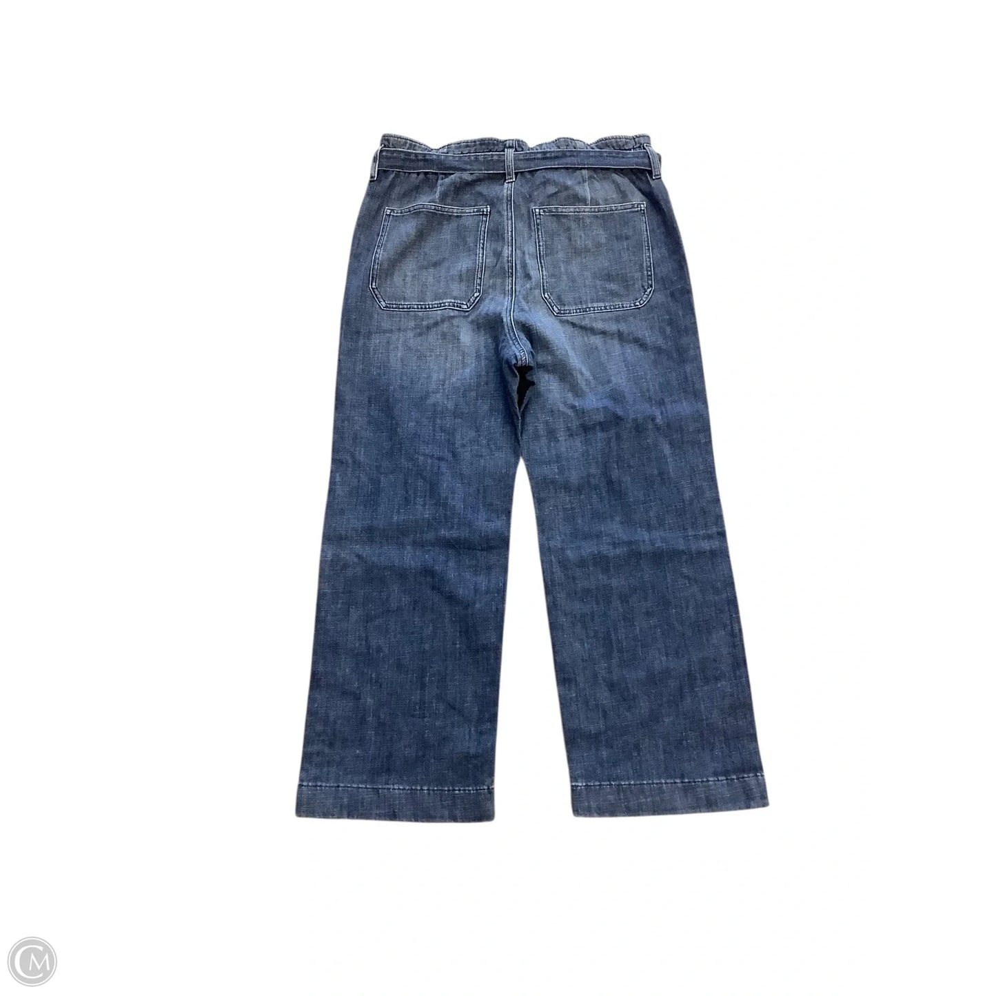 Jeans Wide Leg By J. Crew In Blue Denim, Size: 6