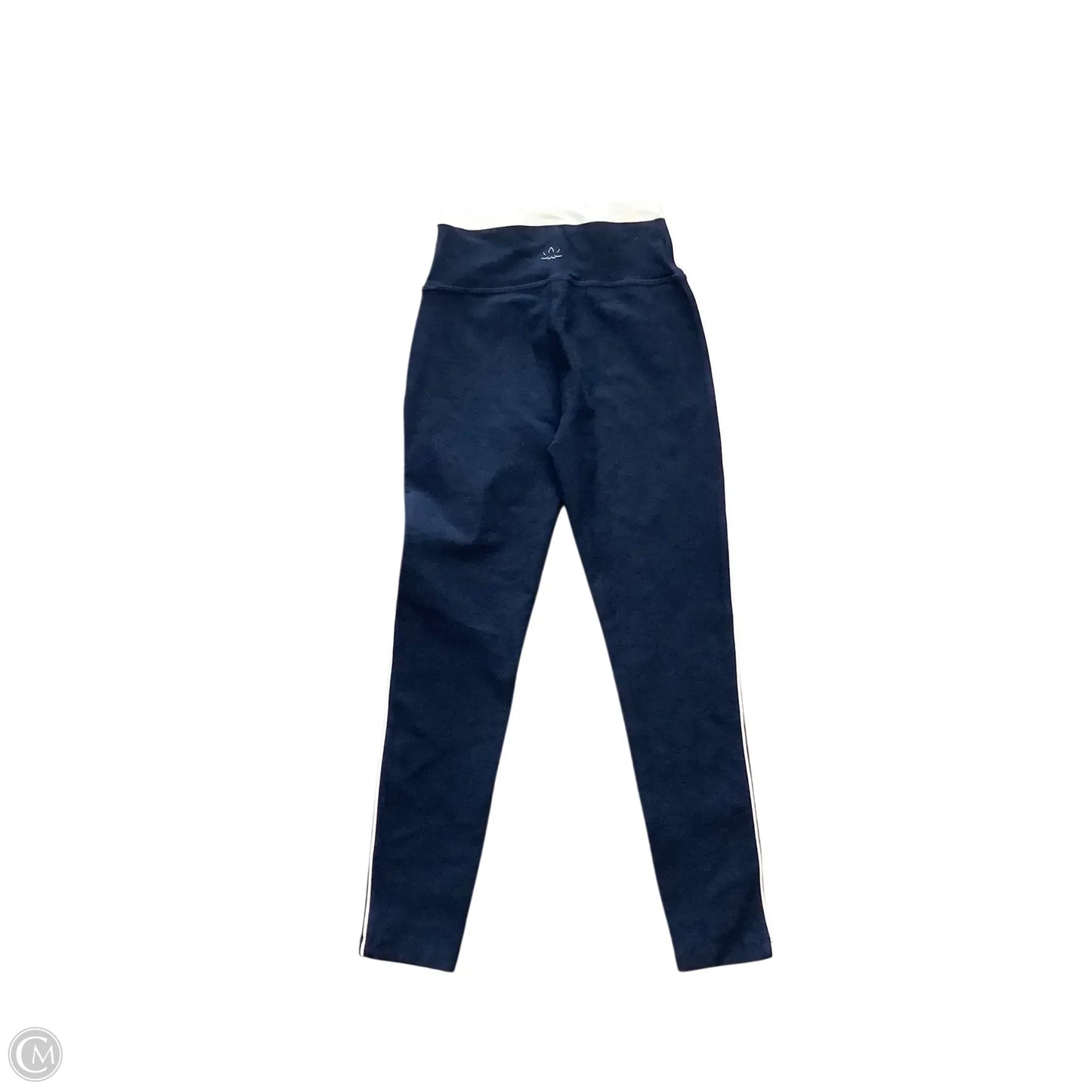 Athletic Leggings By Beyond Yoga In Blue & White, Size: S