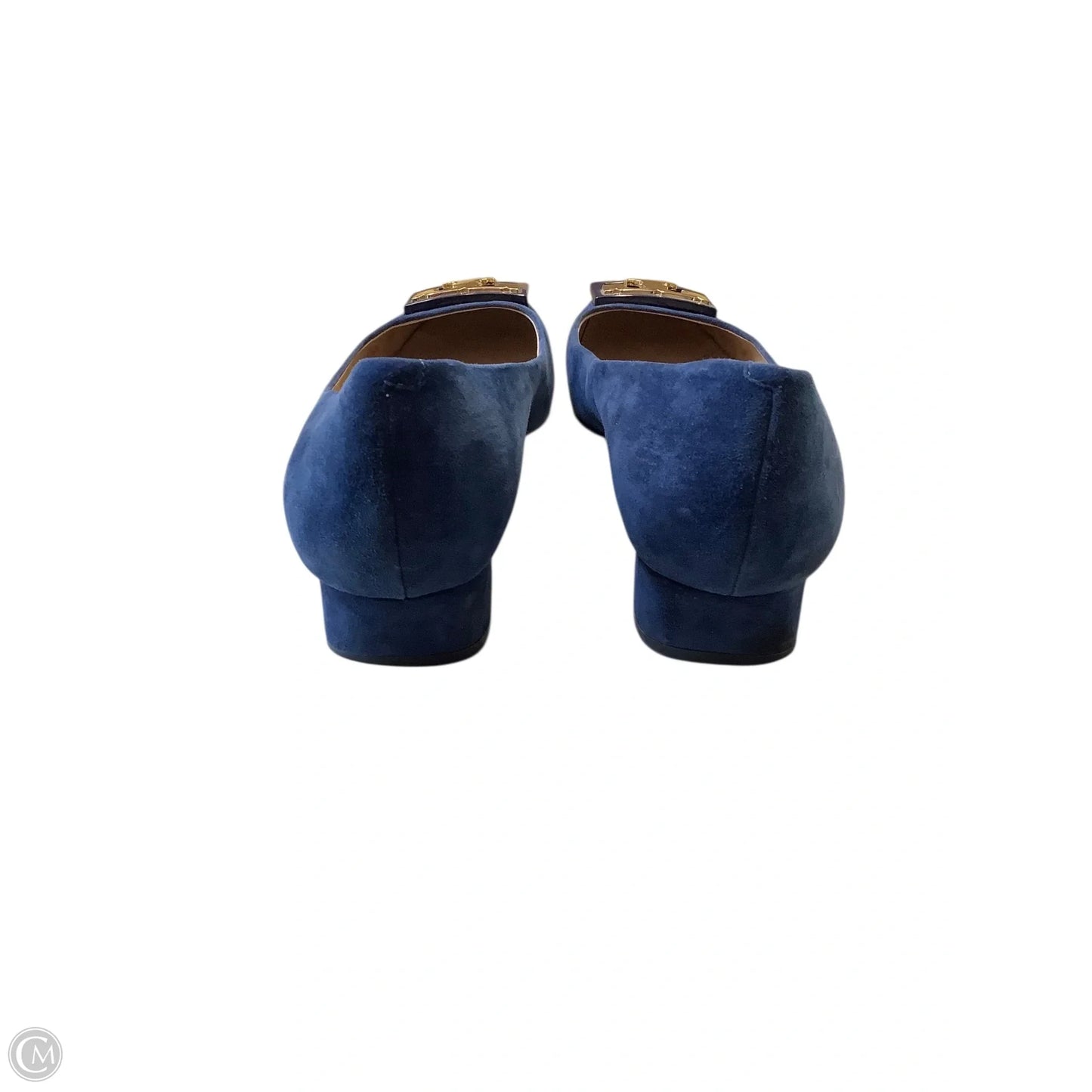 Shoes Designer By Tory Burch In Blue, Size: 10