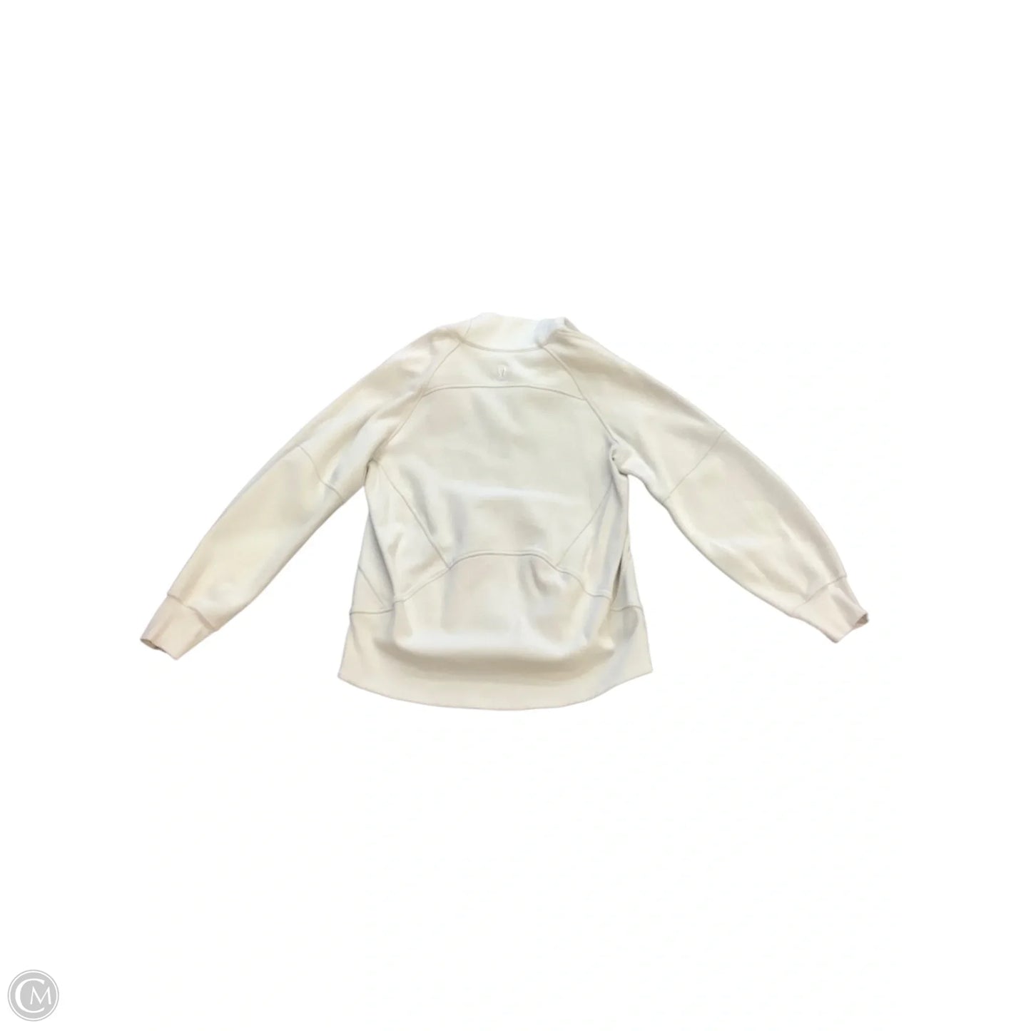 Athletic Jacket By Lululemon In Cream, Size: XS/S