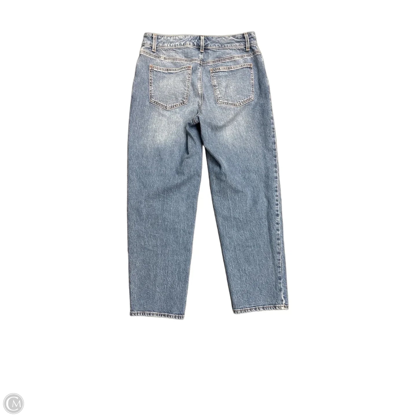 Jeans Straight By Talbots In Blue Denim, Size: 6