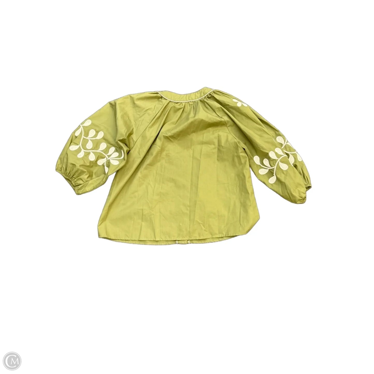 Top Short Sleeve By Entro In Green, Size: M