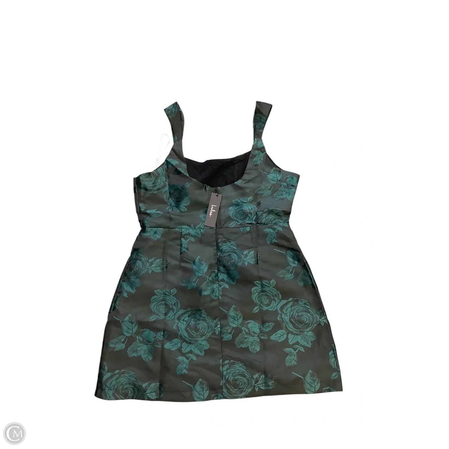 Dress Party Short By Lulus In Black & Green, Size: Xl