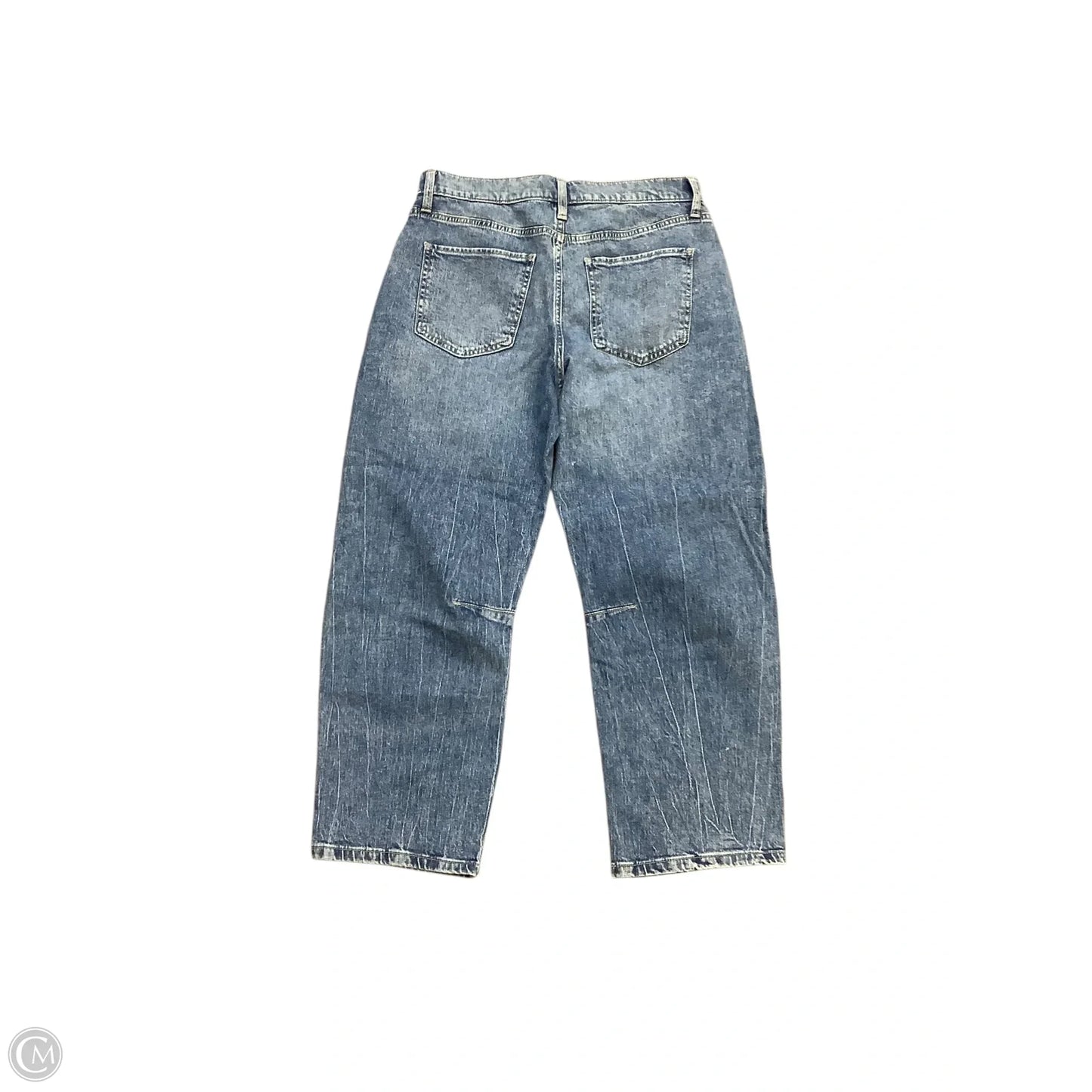 Jeans Wide Leg By Banana Republic In Blue, Size: 6P (28)