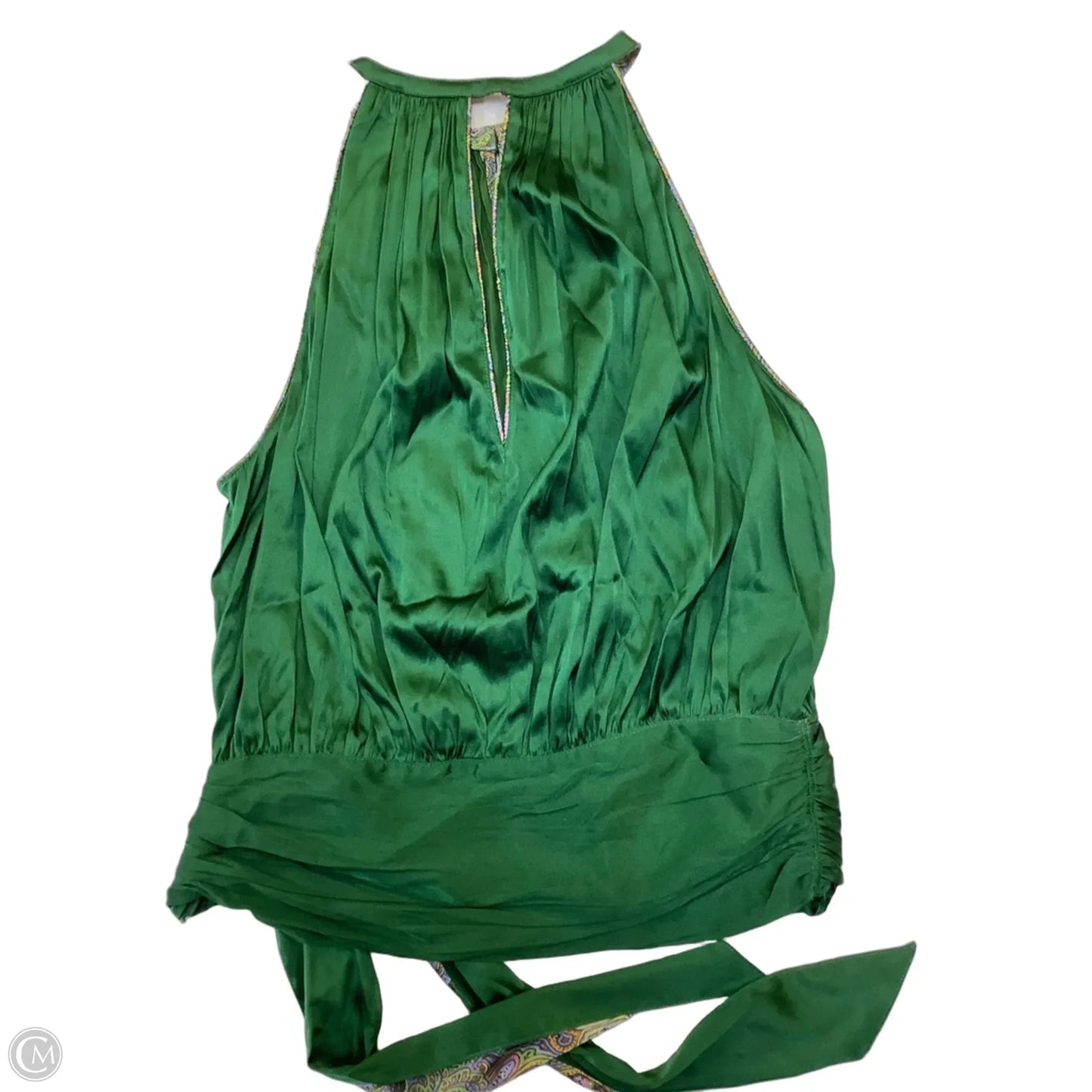 Blouse Sleeveless By Cma In Green, Size: M