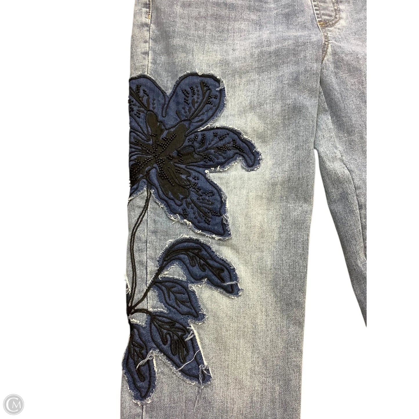 Jeans Jeggings By Chicos In Blue, Size: 6