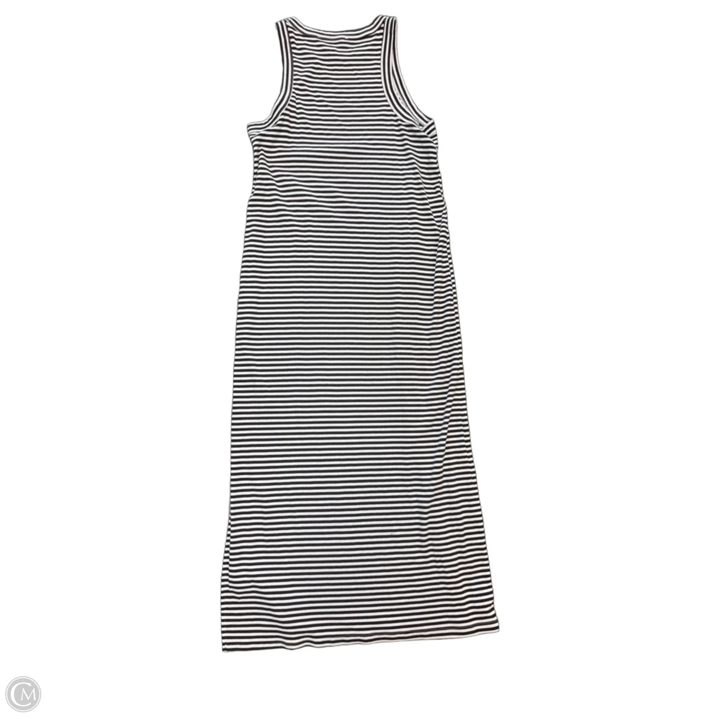 Dress Casual Maxi By Loft In Brown & White, Size: Xl