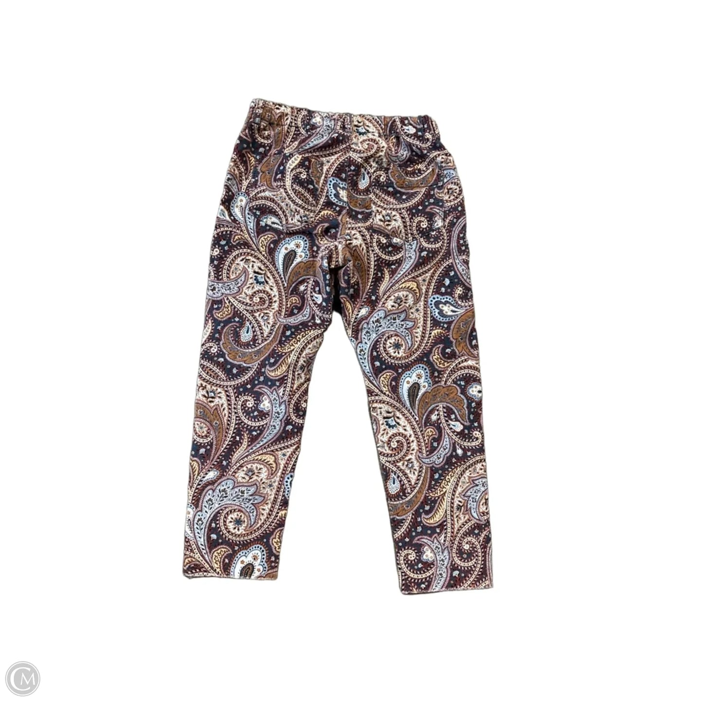Pants Corduroy By Free People In Blue & Brown, Size: Xs