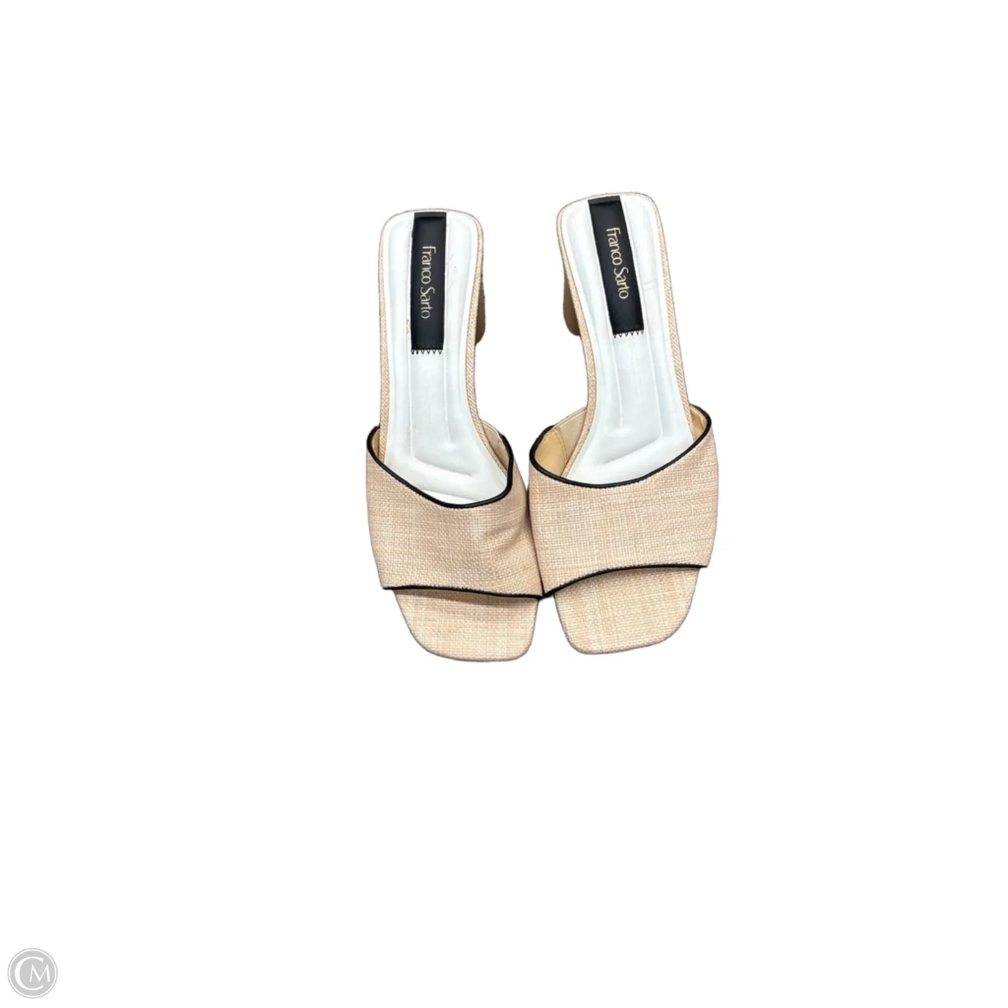 Shoes Heels Block By Franco Sarto In Beige, Size: 8.5