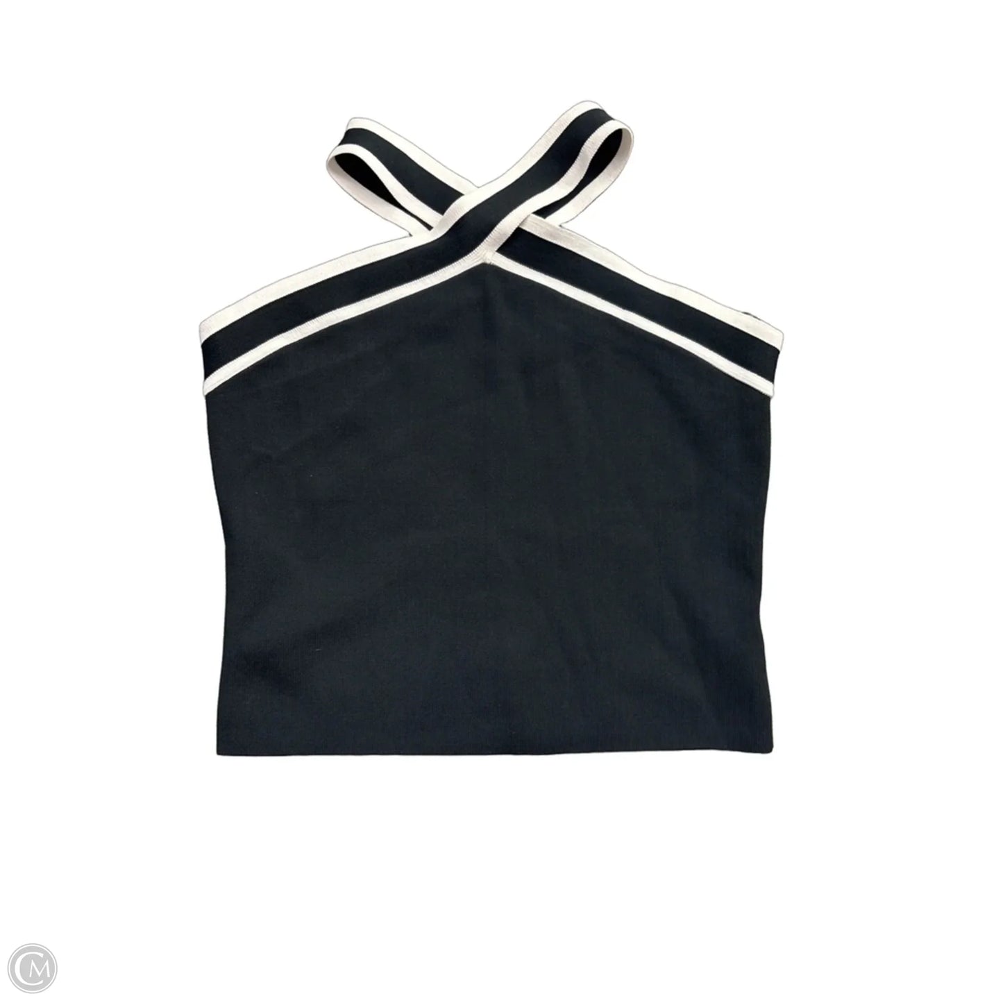 Top Sleeveless By Sincerely Jules In Black & White, Size: M