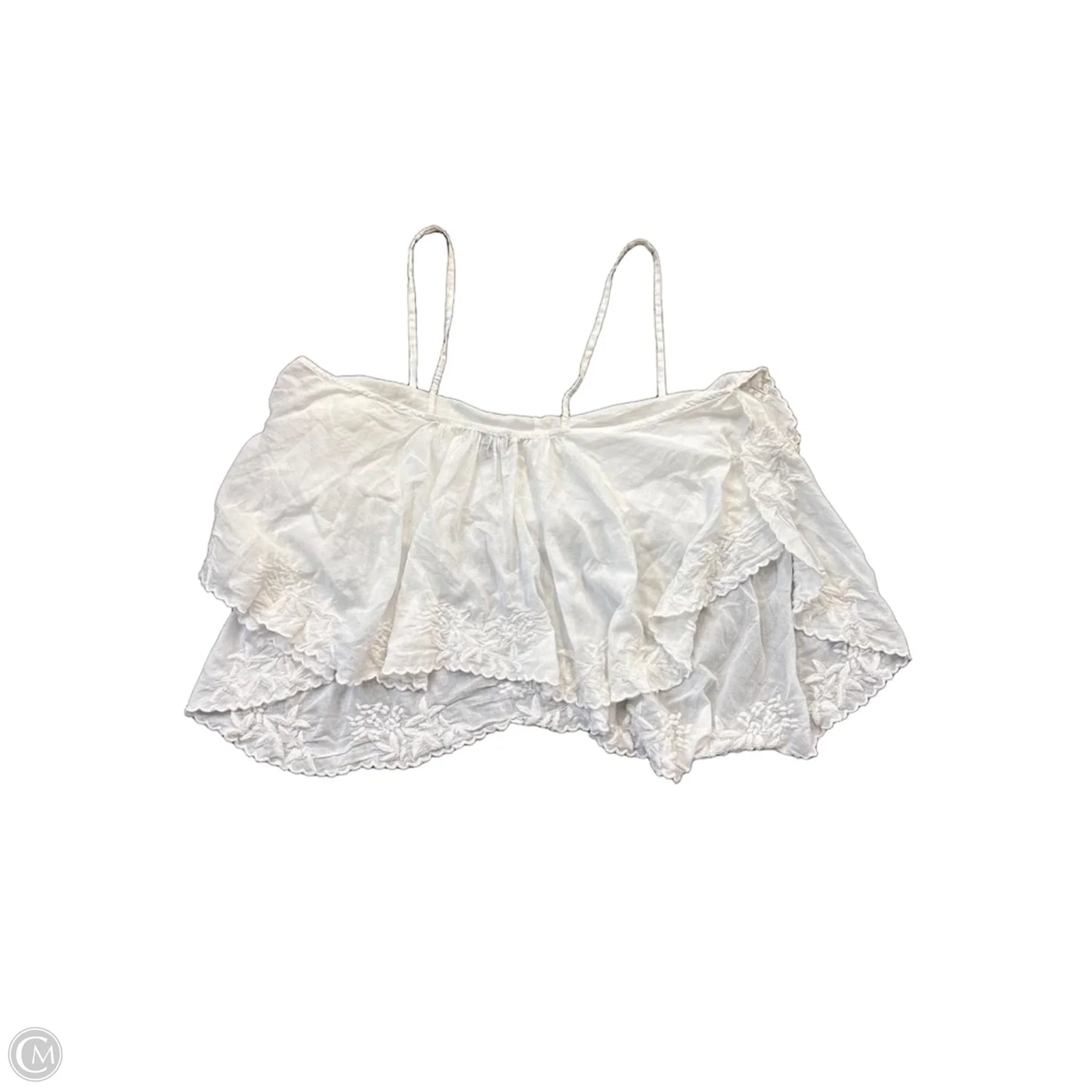 Top Sleeveless Basic By J. Crew In White, Size: L