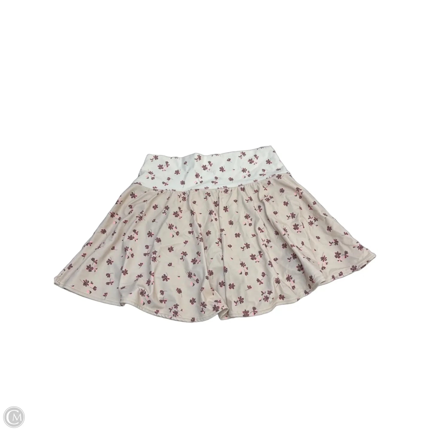 Athletic Skirt By Joy Lab In Floral Print, Size: S