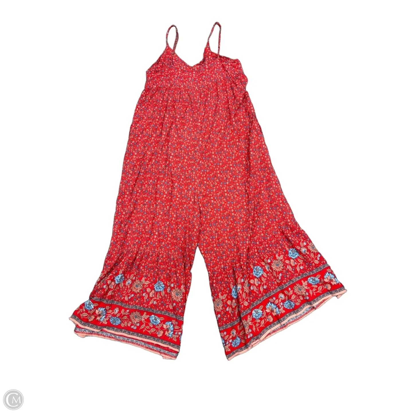 Jumpsuit By Natural Life In Floral Print, Size: L