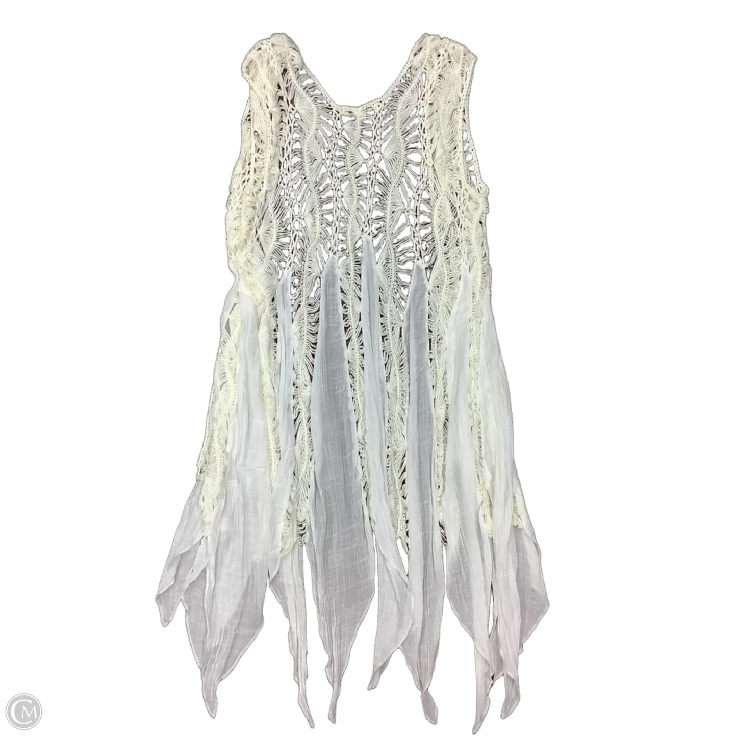 Vest Other By Umgee In White, Size: Xl
