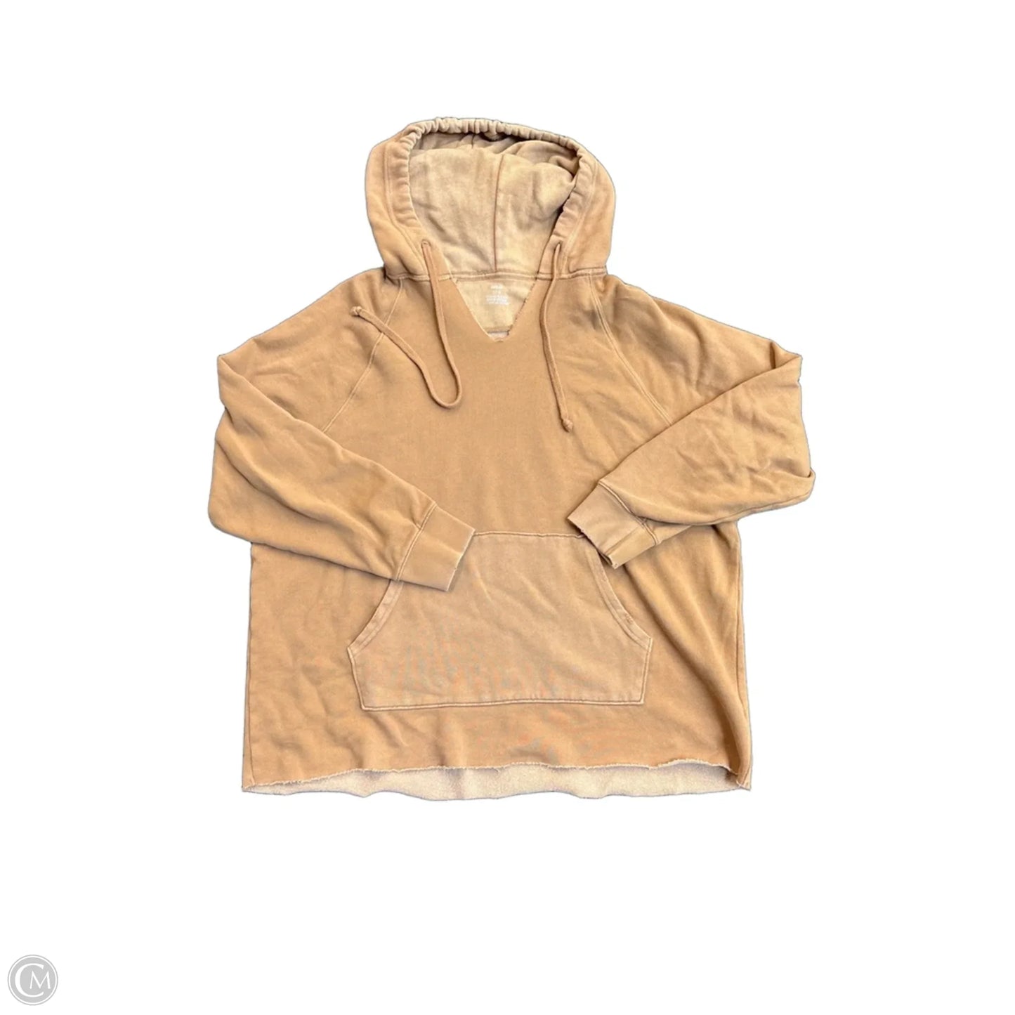 Sweatshirt Hoodie By Aerie In Brown, Size: L