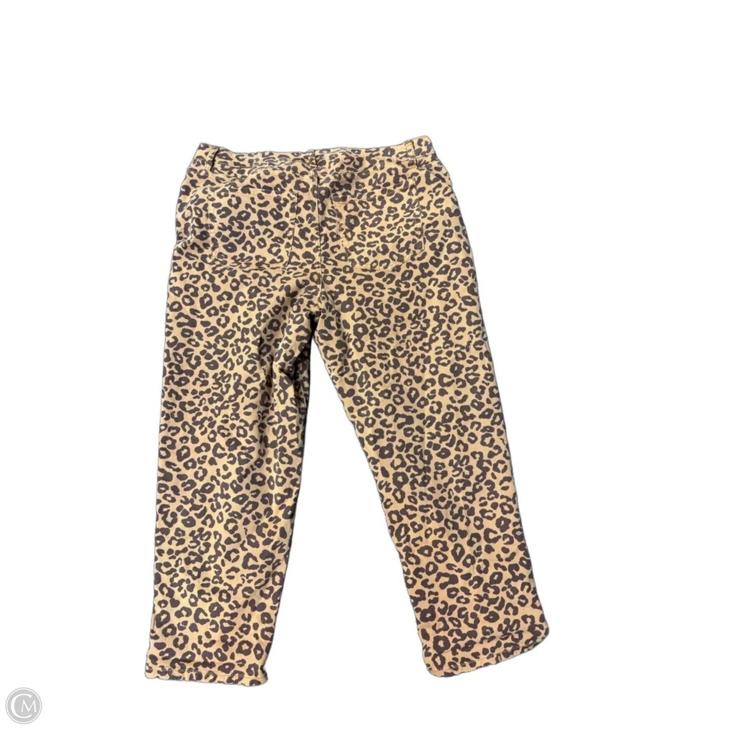 Jeans Straight By Lane Bryant In Animal Print, Size: 18