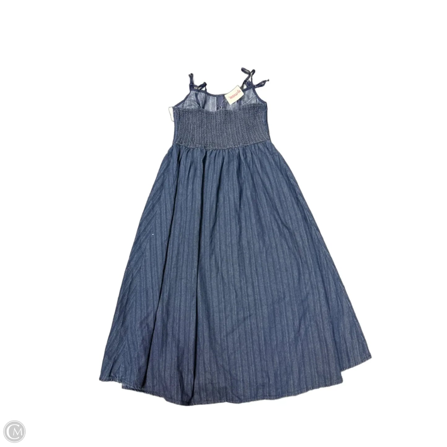 Dress Casual Midi By Blu Pepper In Blue, Size: Xl