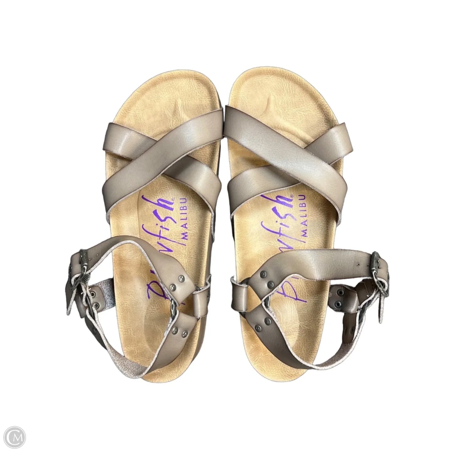 Sandals Flats By Blowfish In Brown, Size: 9