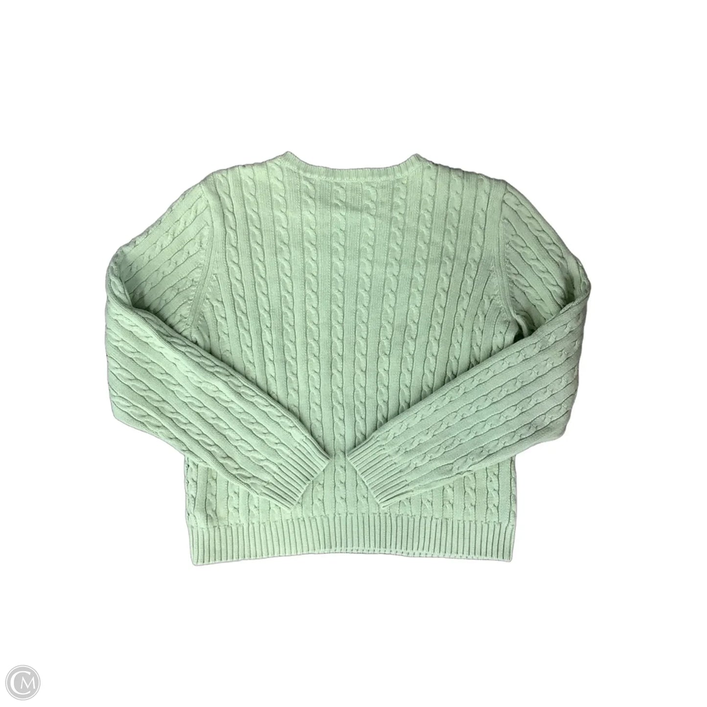 Sweater By Clothes Mentor In Green, Size: Xl