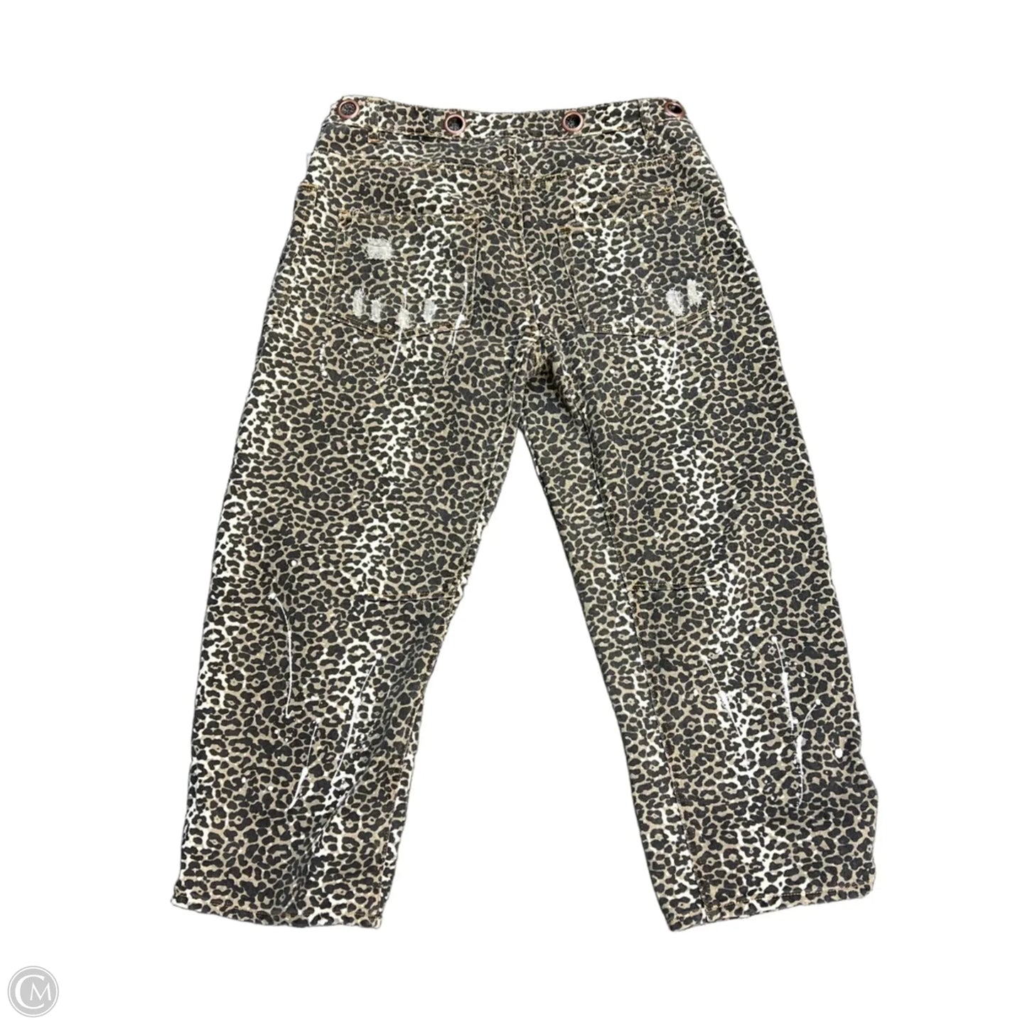 Jeans Boyfriend By Cma In Animal Print, Size: L