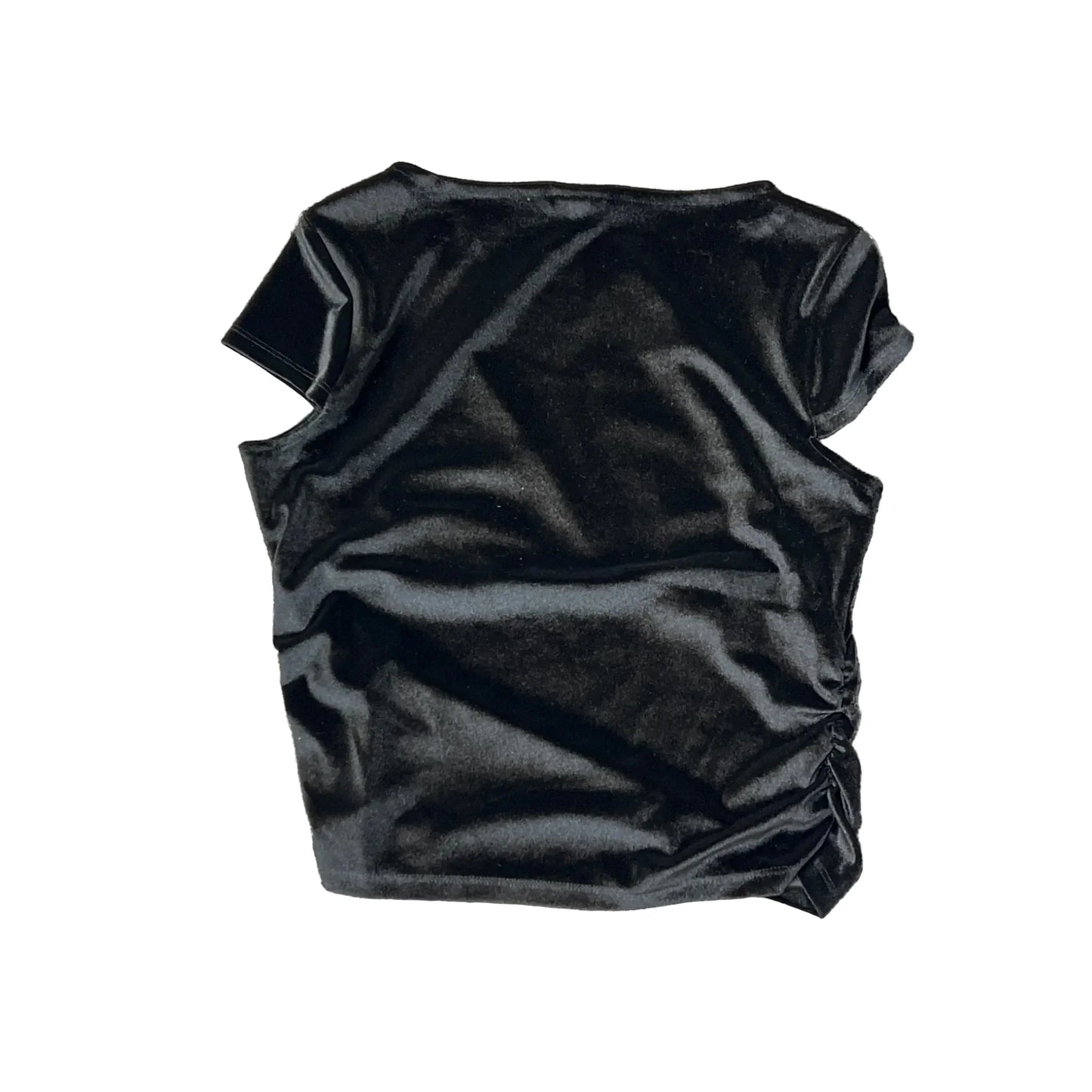 Top Short Sleeve By A New Day In Black, Size: S