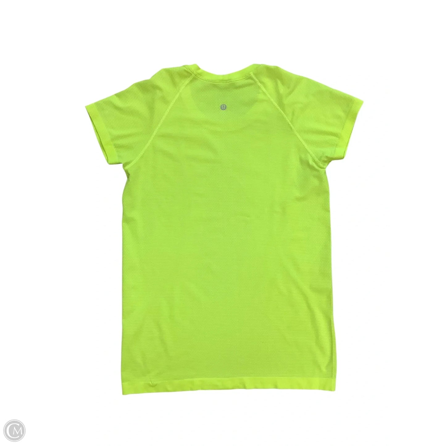 Athletic Top Short Sleeve By Lululemon In Yellow size 10