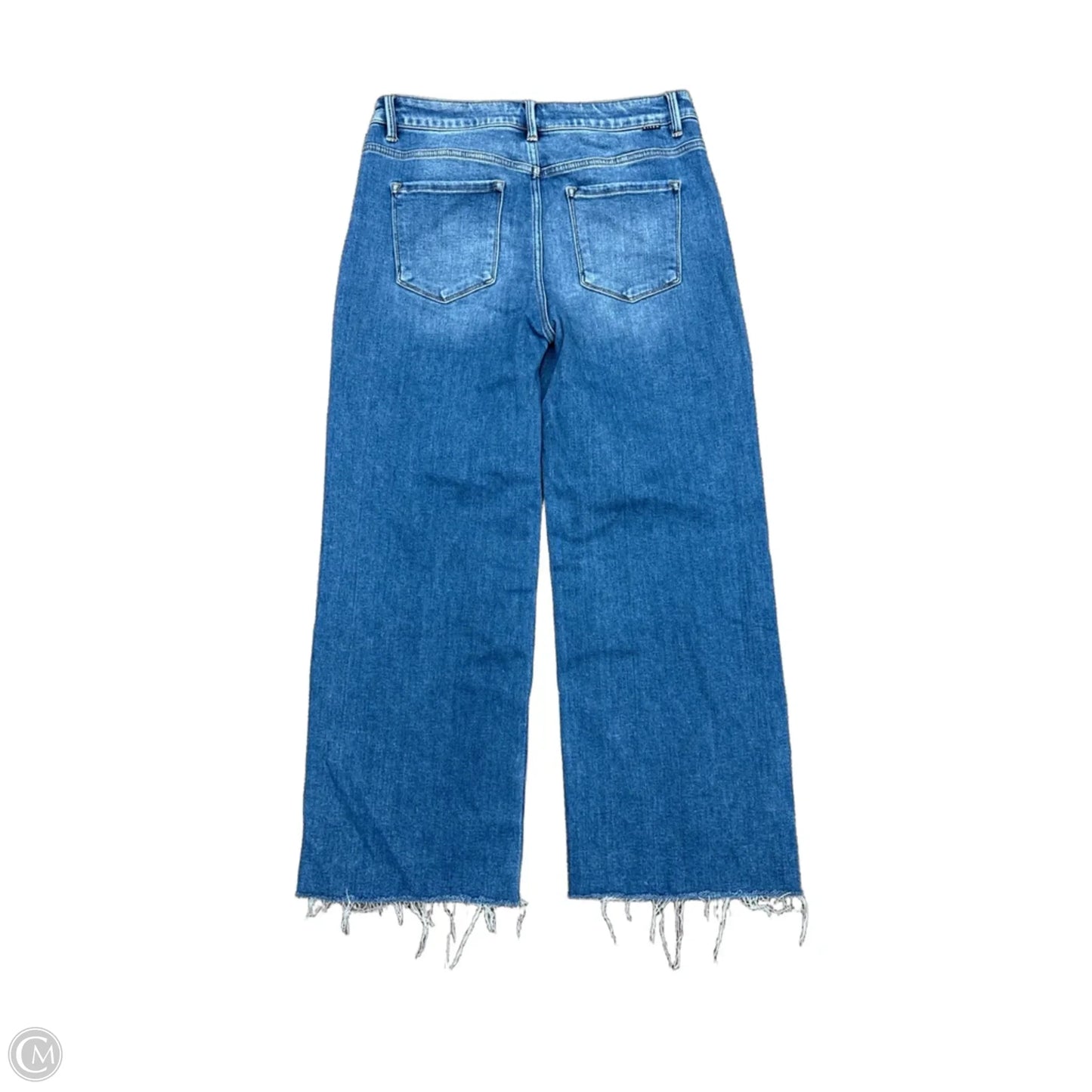 Jeans Wide Leg By Risen In Blue Denim, Size: 12