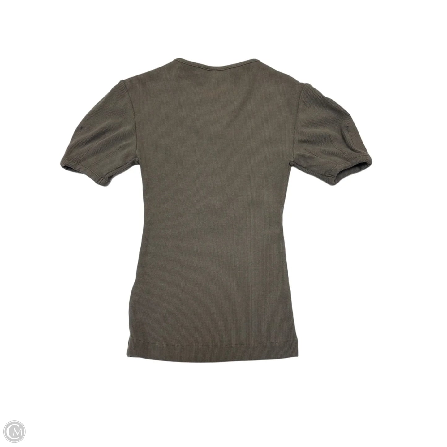 Top Short Sleeve By J. Crew In Brown, Size: Xxs