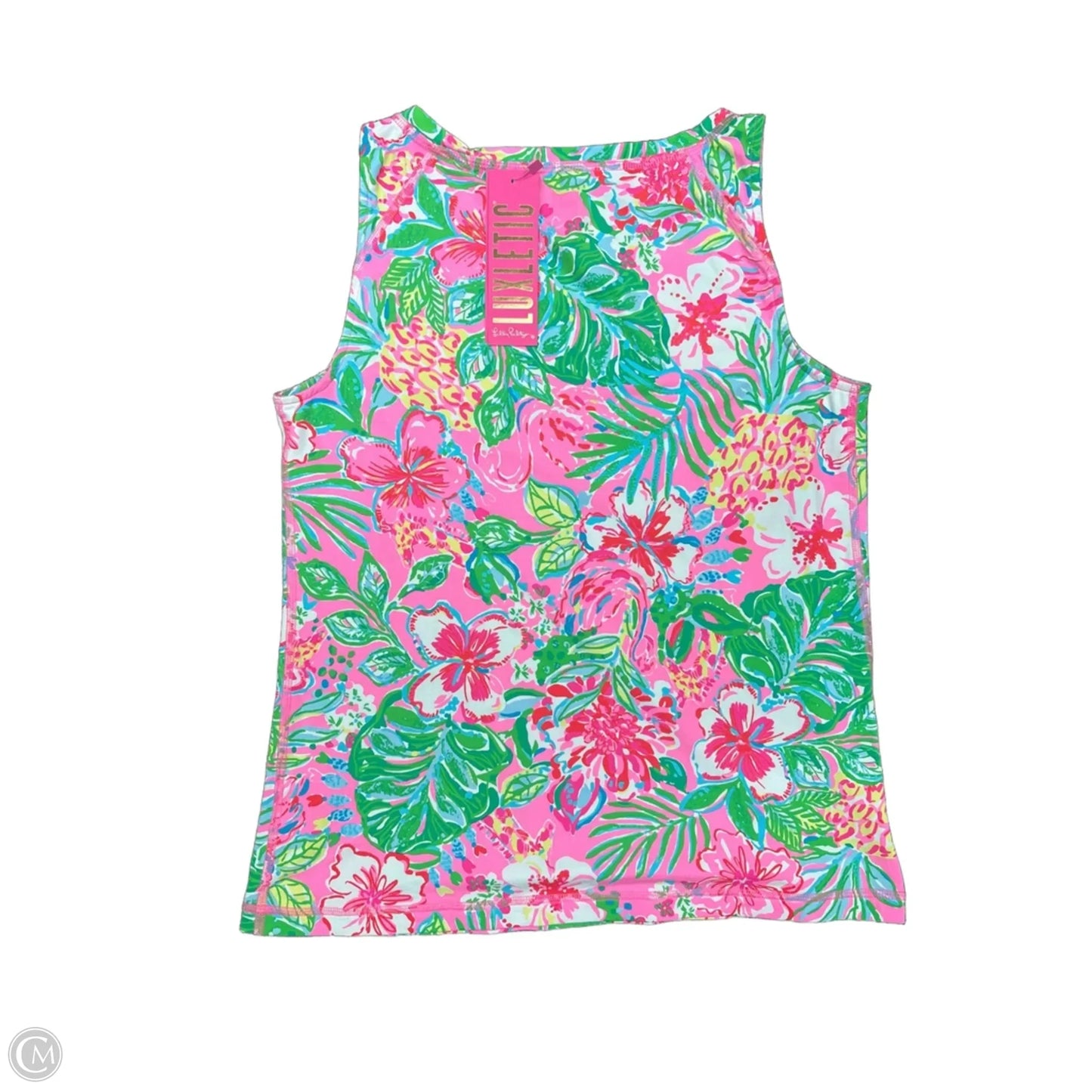 Top Sleeveless Designer By Lilly Pulitzer In Pink, Size: S