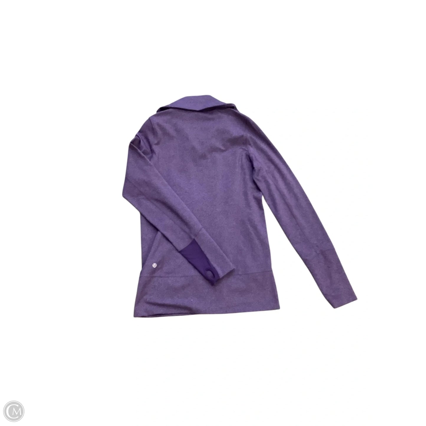 Athletic Jacket By Lululemon In Purple, Size: 6
