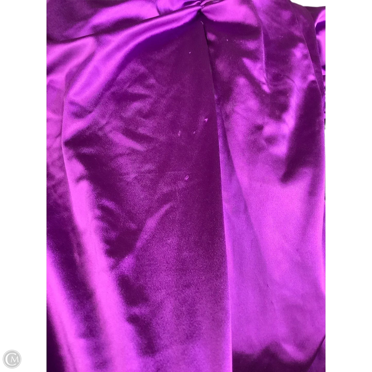 Skirt Suit 2pc By Express In Purple, Size: M As is