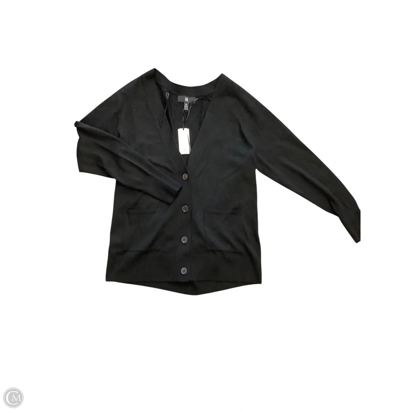 Sweater Cardigan By Banana Republic In Black, Size: M