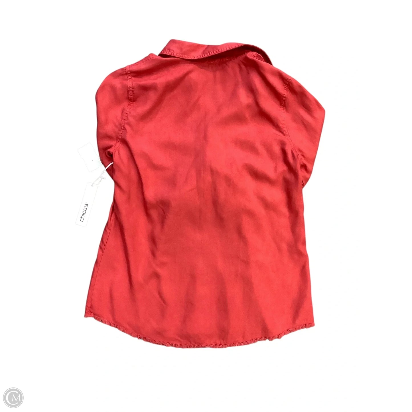Top Long Sleeve By Chicos In Red, Size: 6