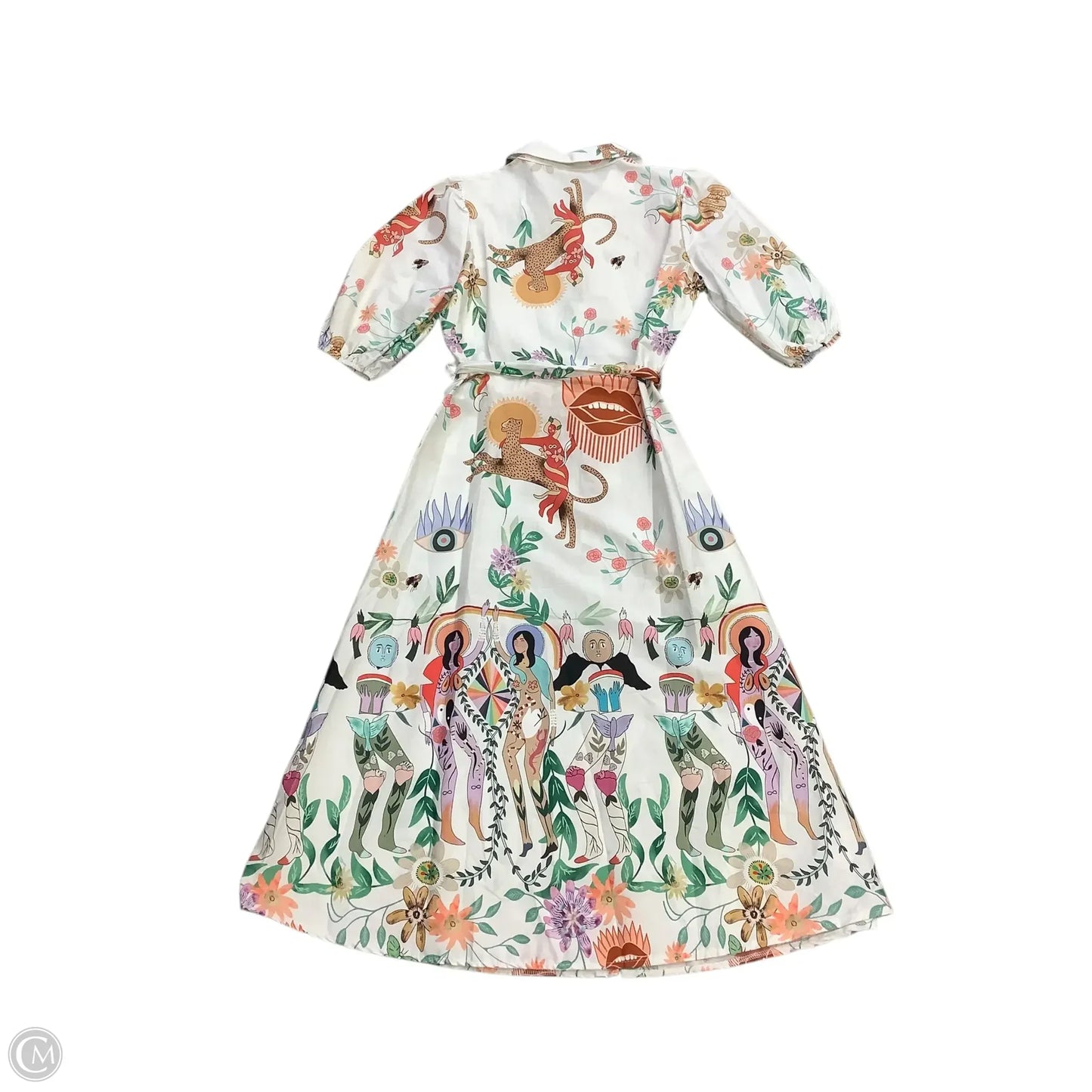 Dress Casual Maxi By Civico 51 In White, Size: M