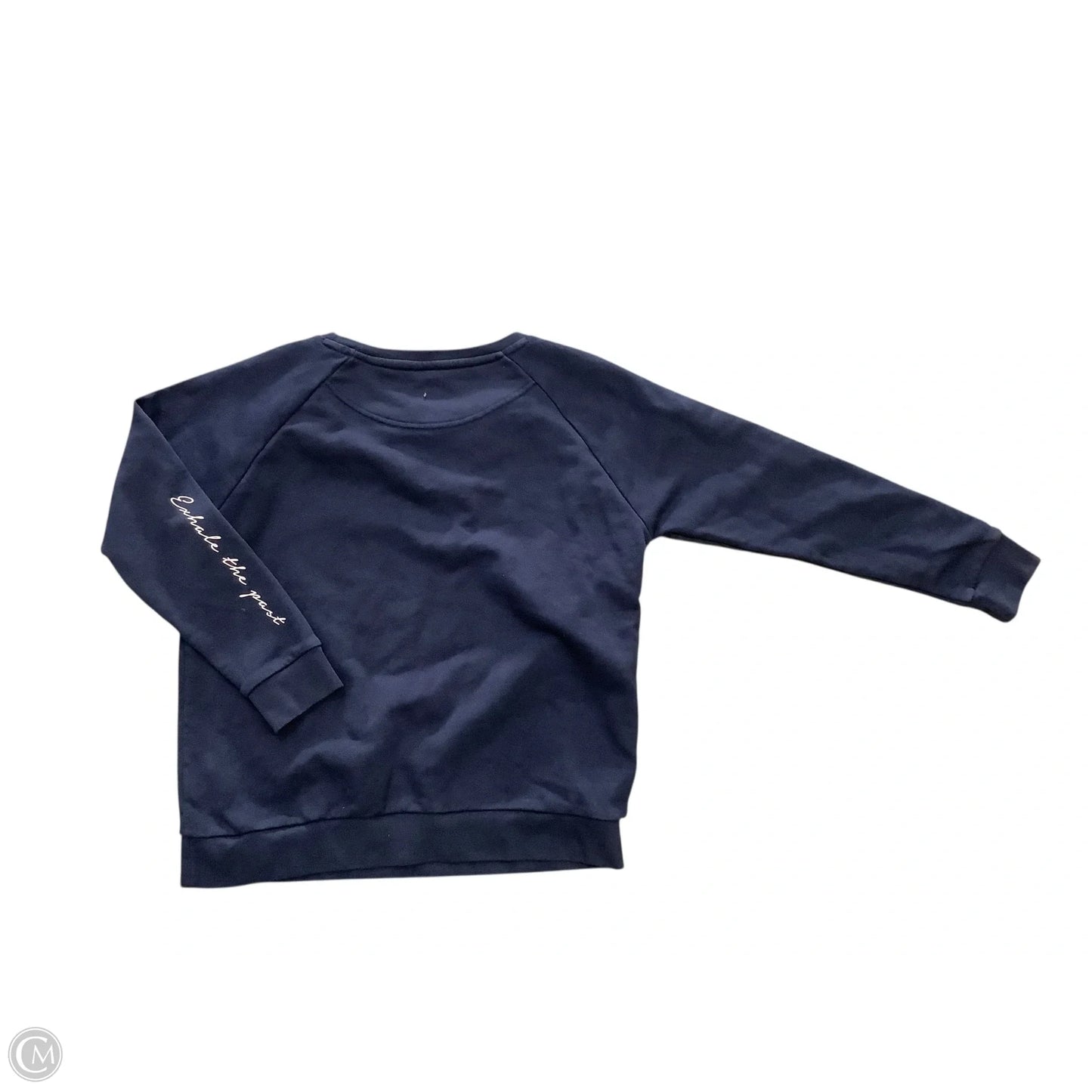 Sweatshirt Crewneck By Cmc In Blue & Brown, Size: M