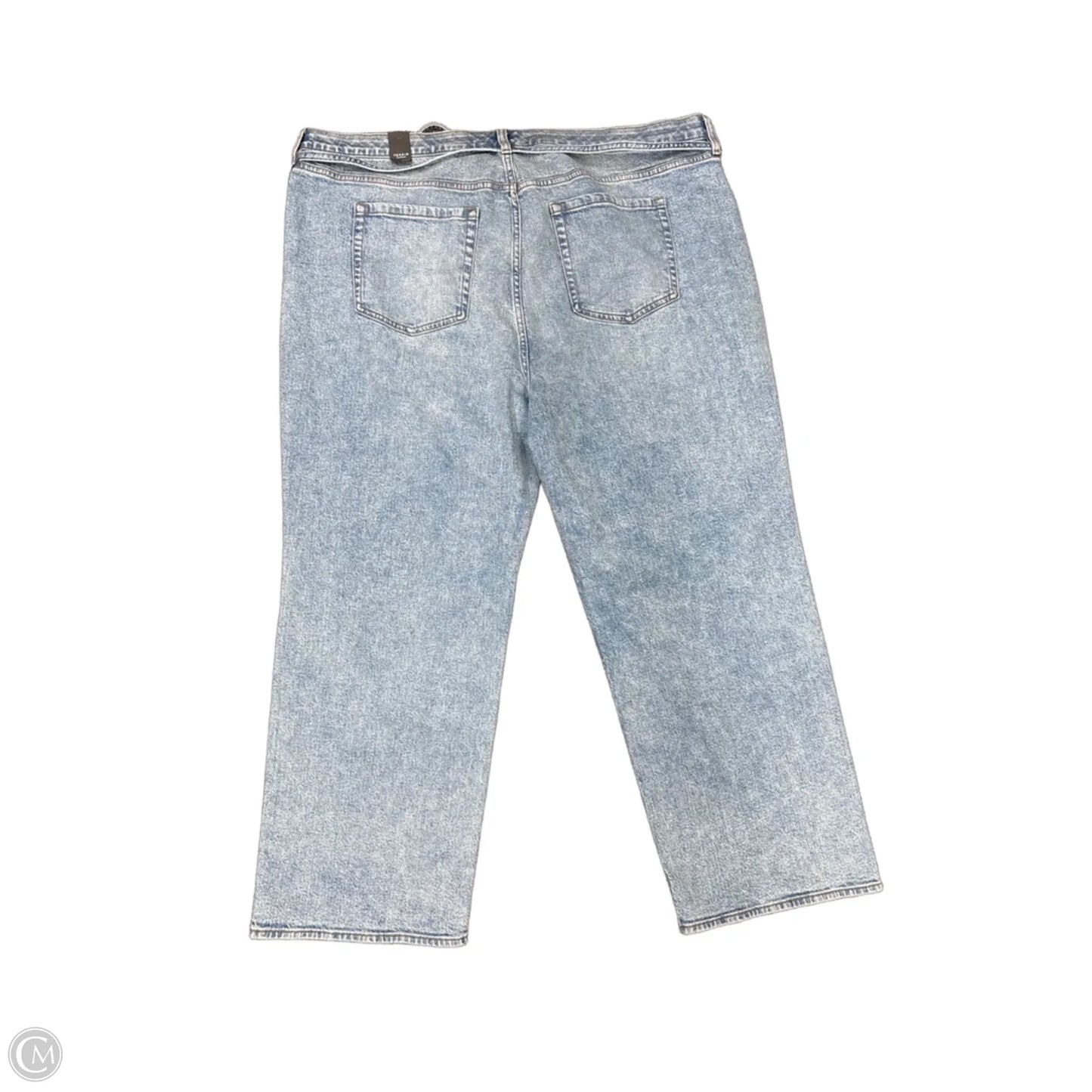 Jeans Straight By Torrid In Blue Denim, Size: 20