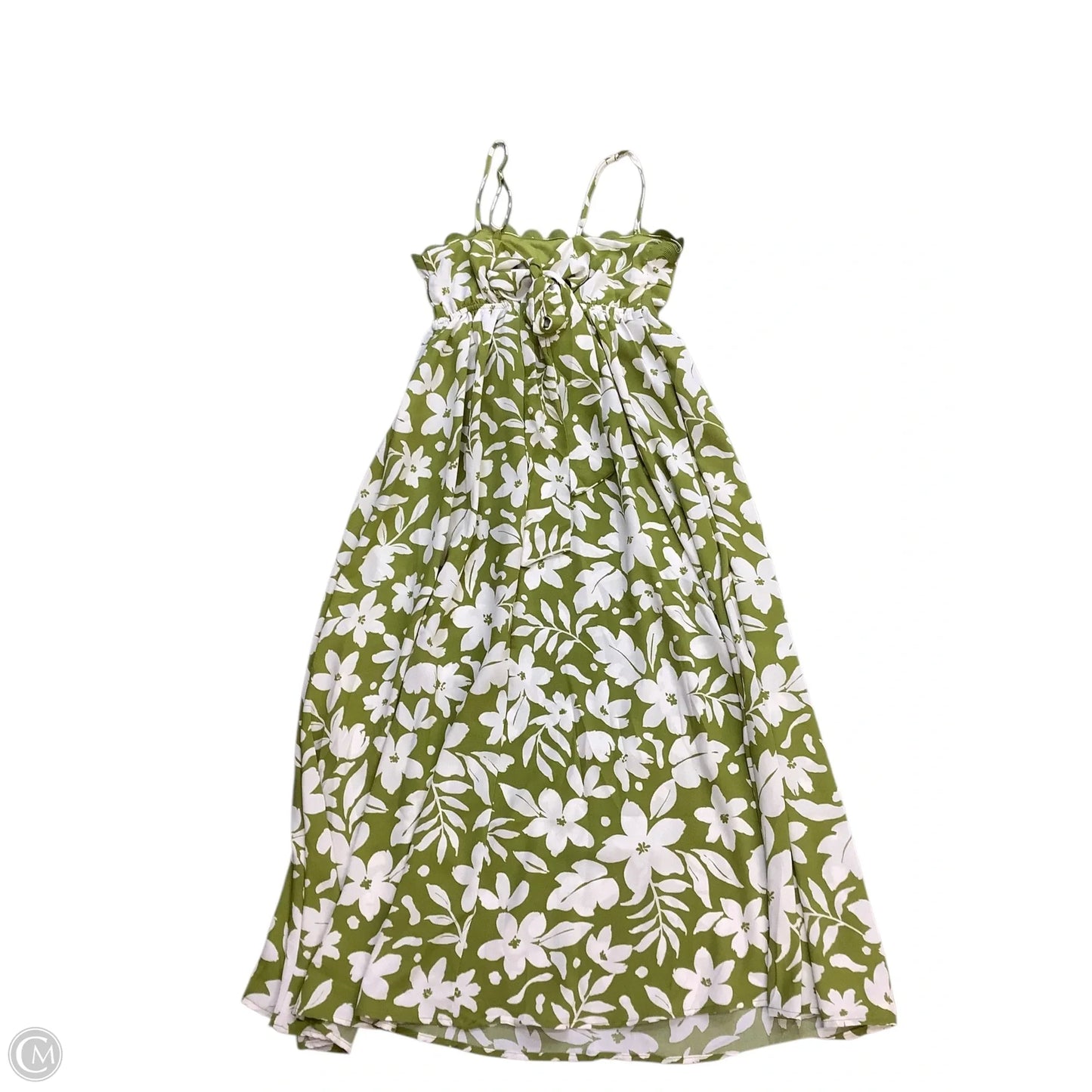 Dress Casual Maxi By Blu Pepper In Chartreuse, Size: S