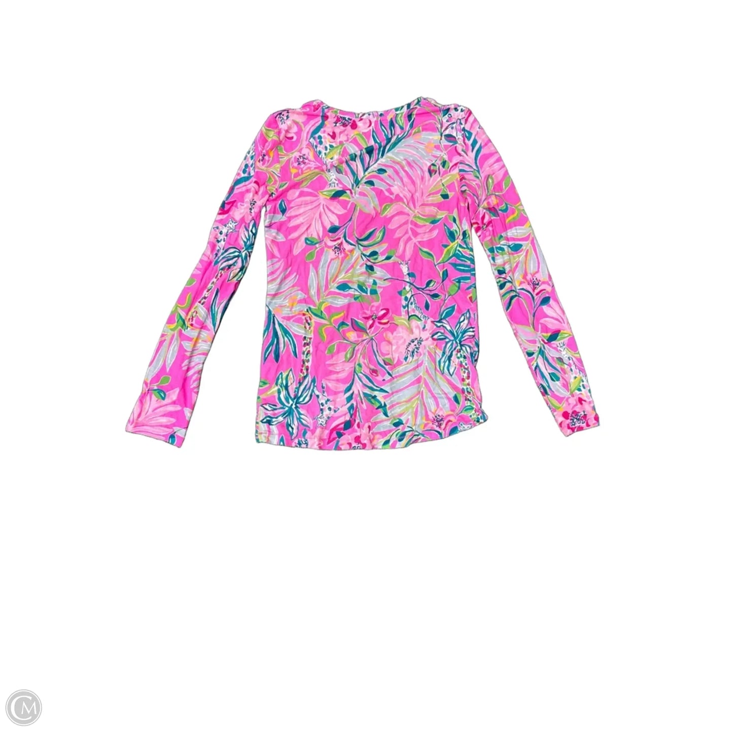 Top Long Sleeve Designer By Lilly Pulitzer In Pink, Size: Xxs