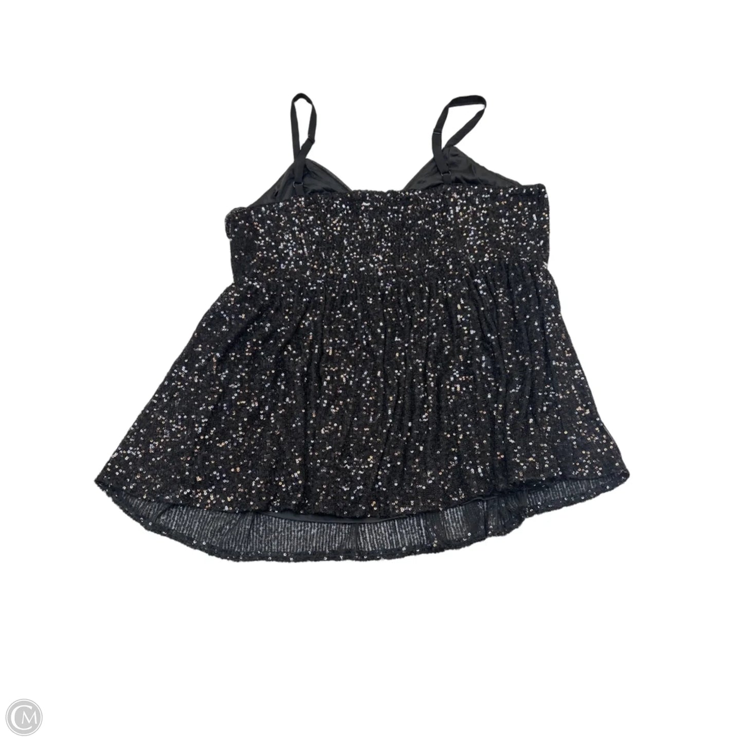 Top Sleeveless By Torrid In Black, Size: 1x