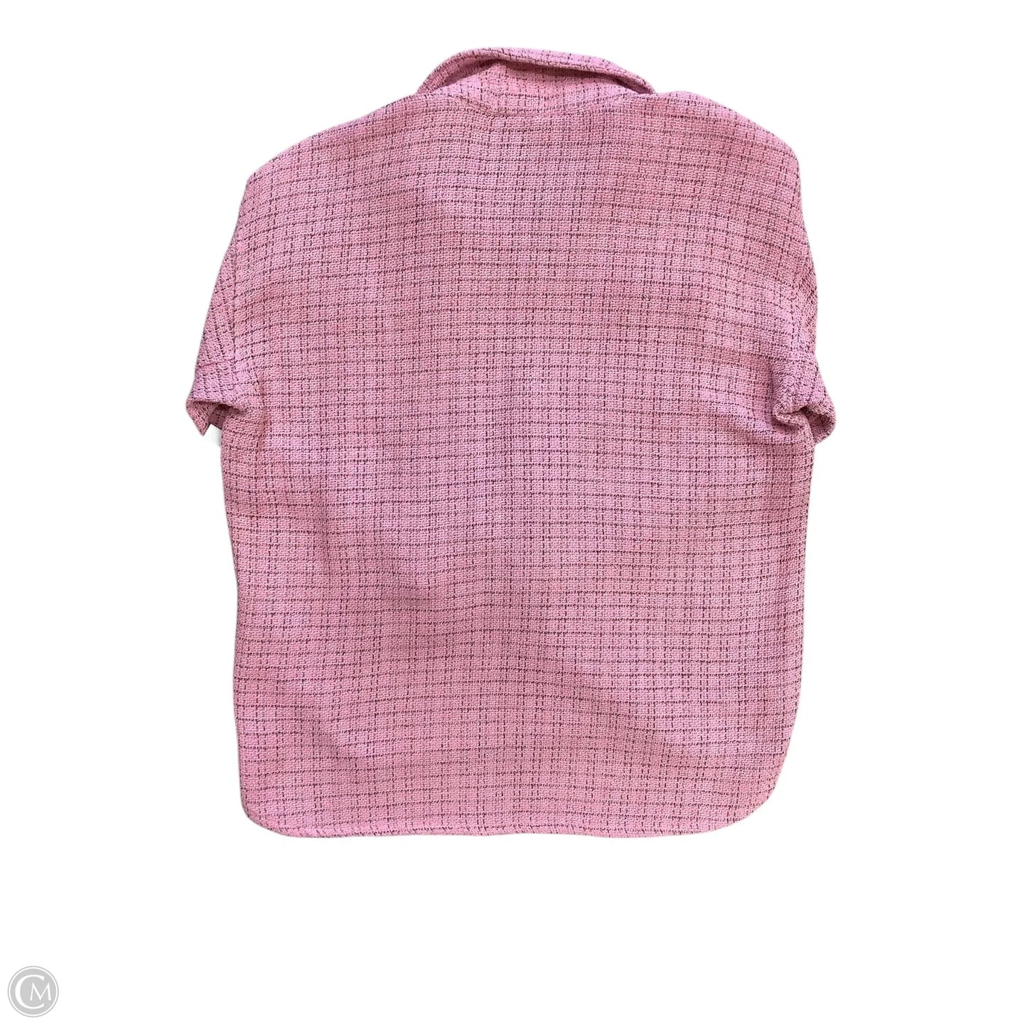 Jacket Shirt By Cmc In Pink, Size: L