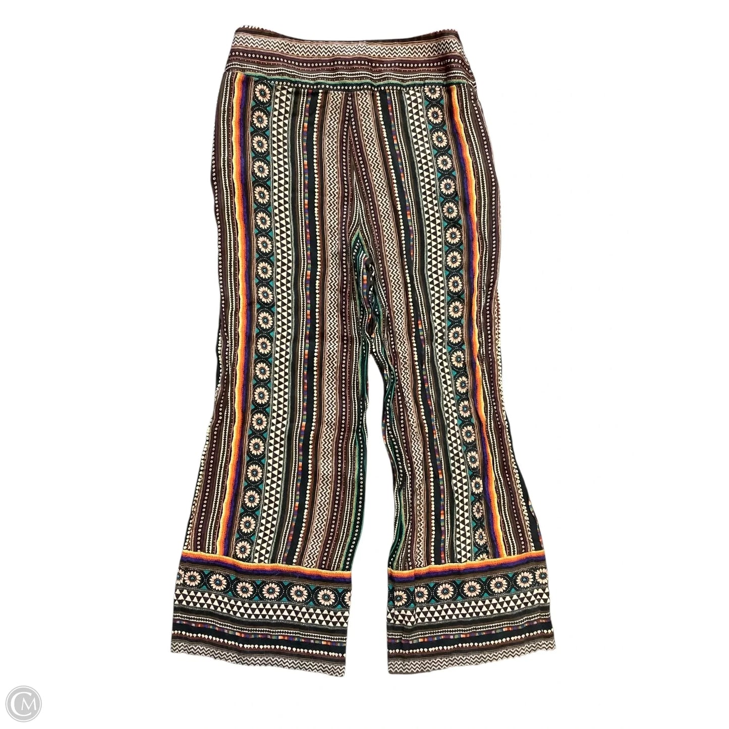 Pants Wide Leg By Farm Rio In Multi-colored, Size: M