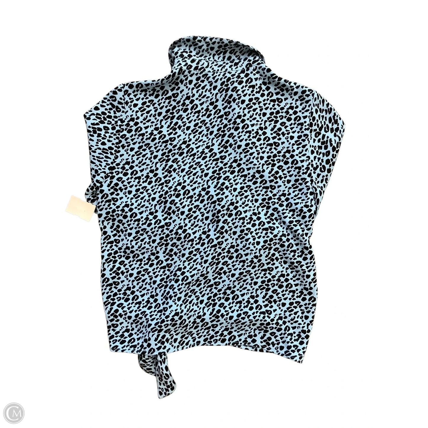 Blouse Long Sleeve By Chicos In Blue, Size: S