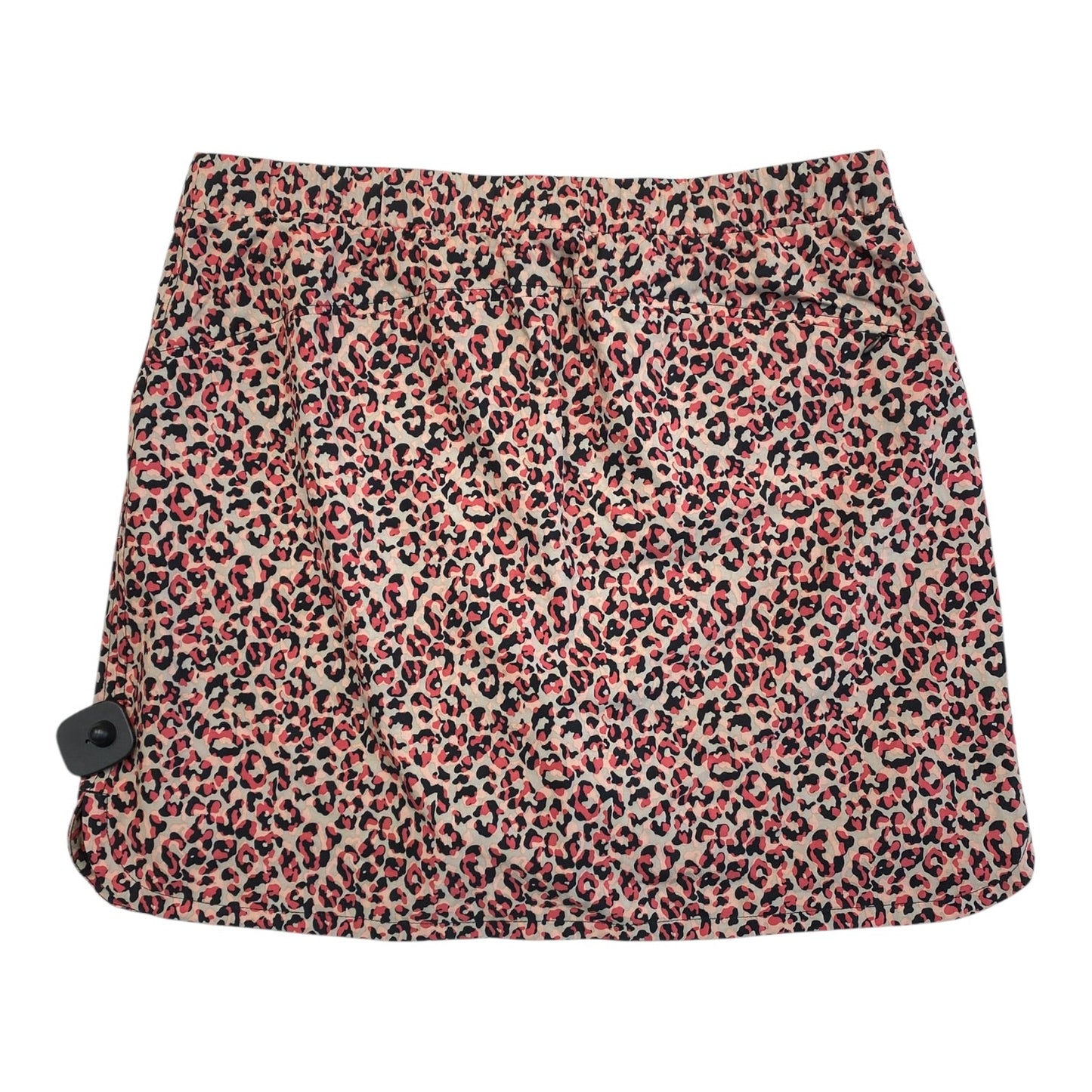 Athletic Skirt By Chicos In Animal Print, Size:12