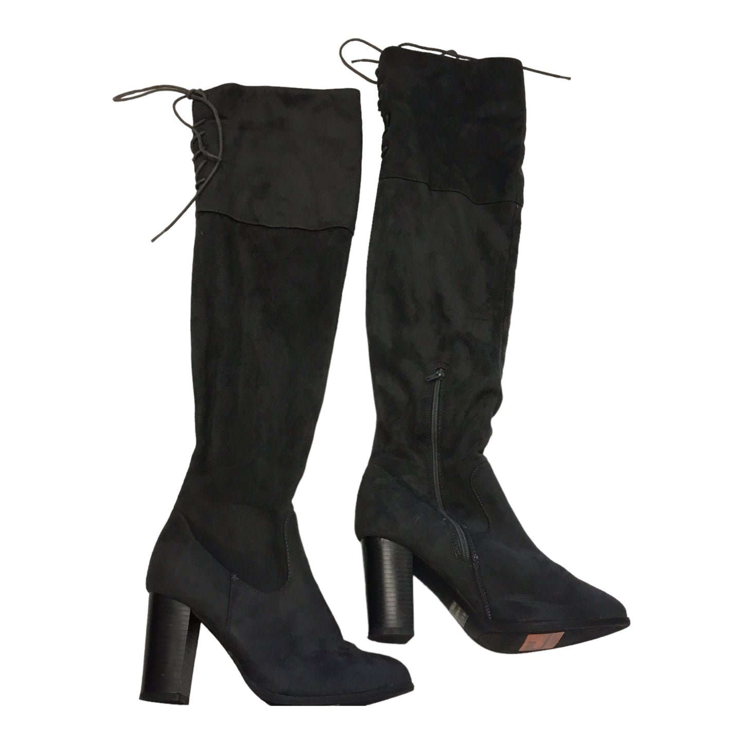 Boots Knee Heels By Qupid Size: 8.5