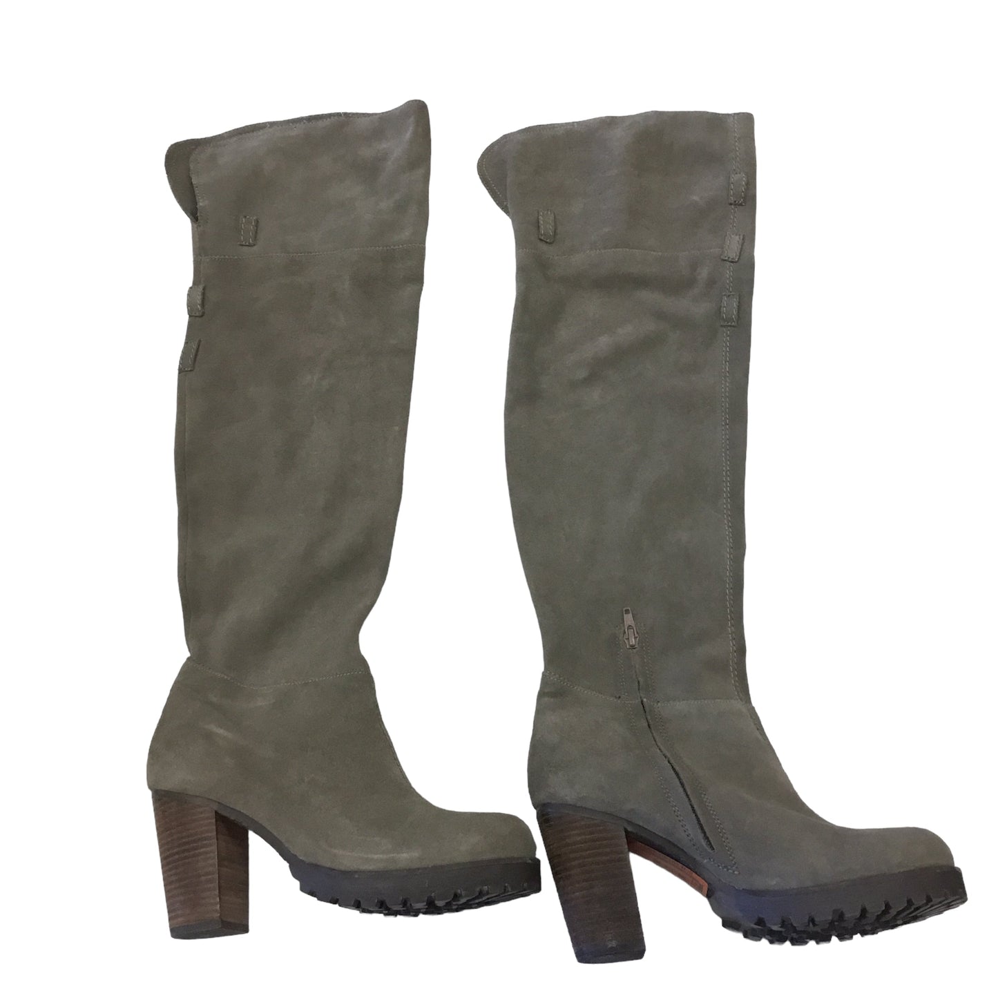 Boots Knee Heels By Apparenza Size: 8